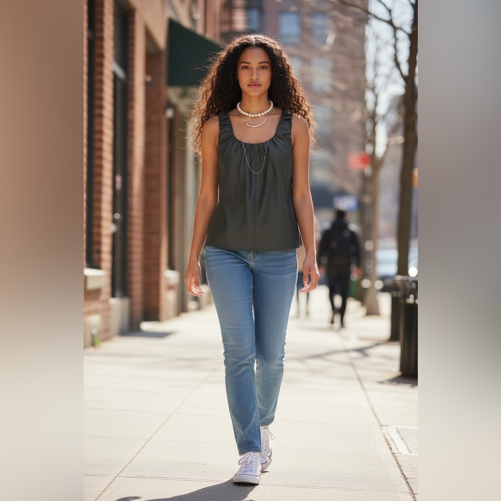 Dolce Cabo  grey  Sleeveless Top